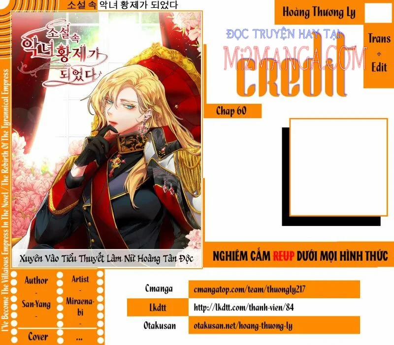 Xuyên Vào Tiểu Thuyết Làm Nữ Hoàng Tàn Độc 60 trang 0