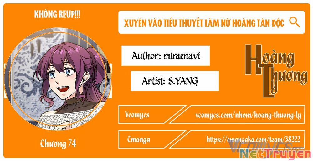 Xuyên Vào Tiểu Thuyết Làm Nữ Hoàng Tàn Độc 74 trang 0