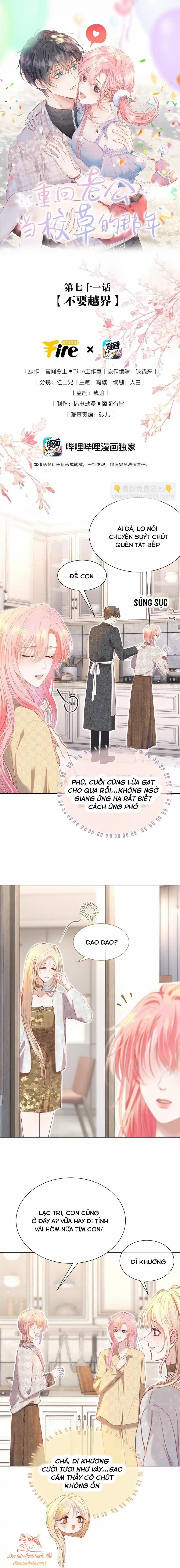 Xuyên Về Thời Học Sinh Truy Lão Công 71 trang 0