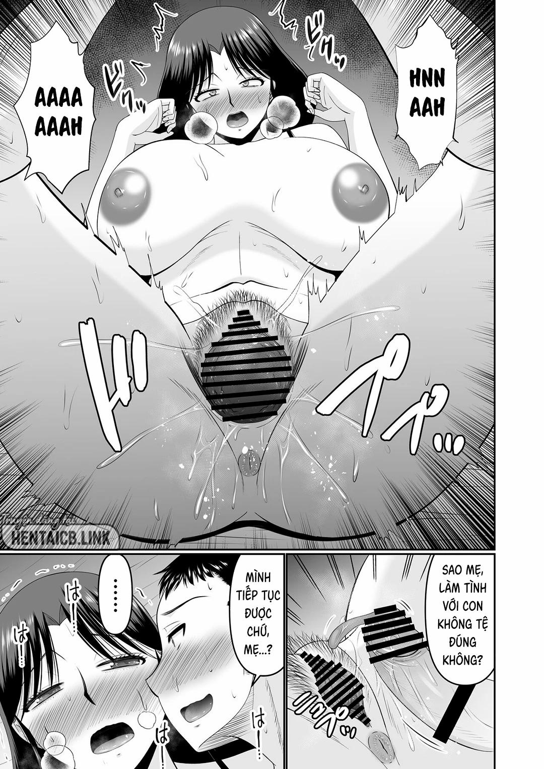 Ý định của con trai sau khi chuốc say mẹ Oneshot trang 34