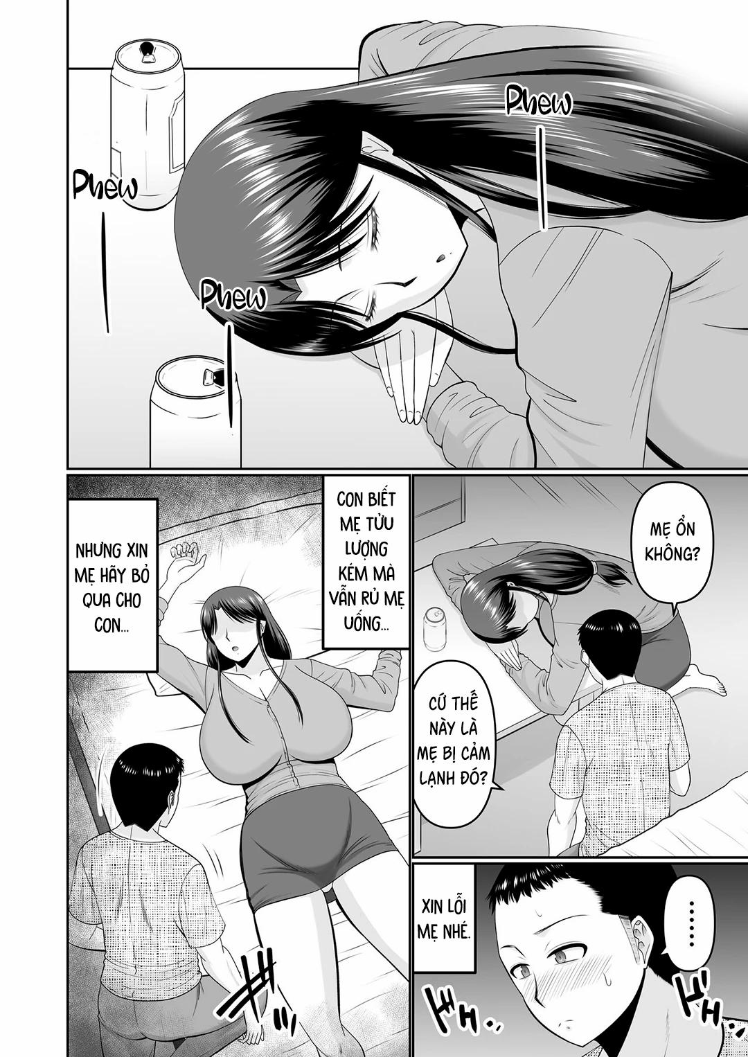 Ý định của con trai sau khi chuốc say mẹ Oneshot trang 5