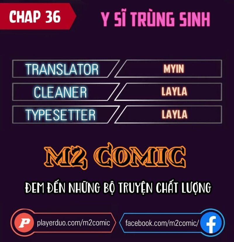 Y Sĩ Trùng Sinh 36 trang 1