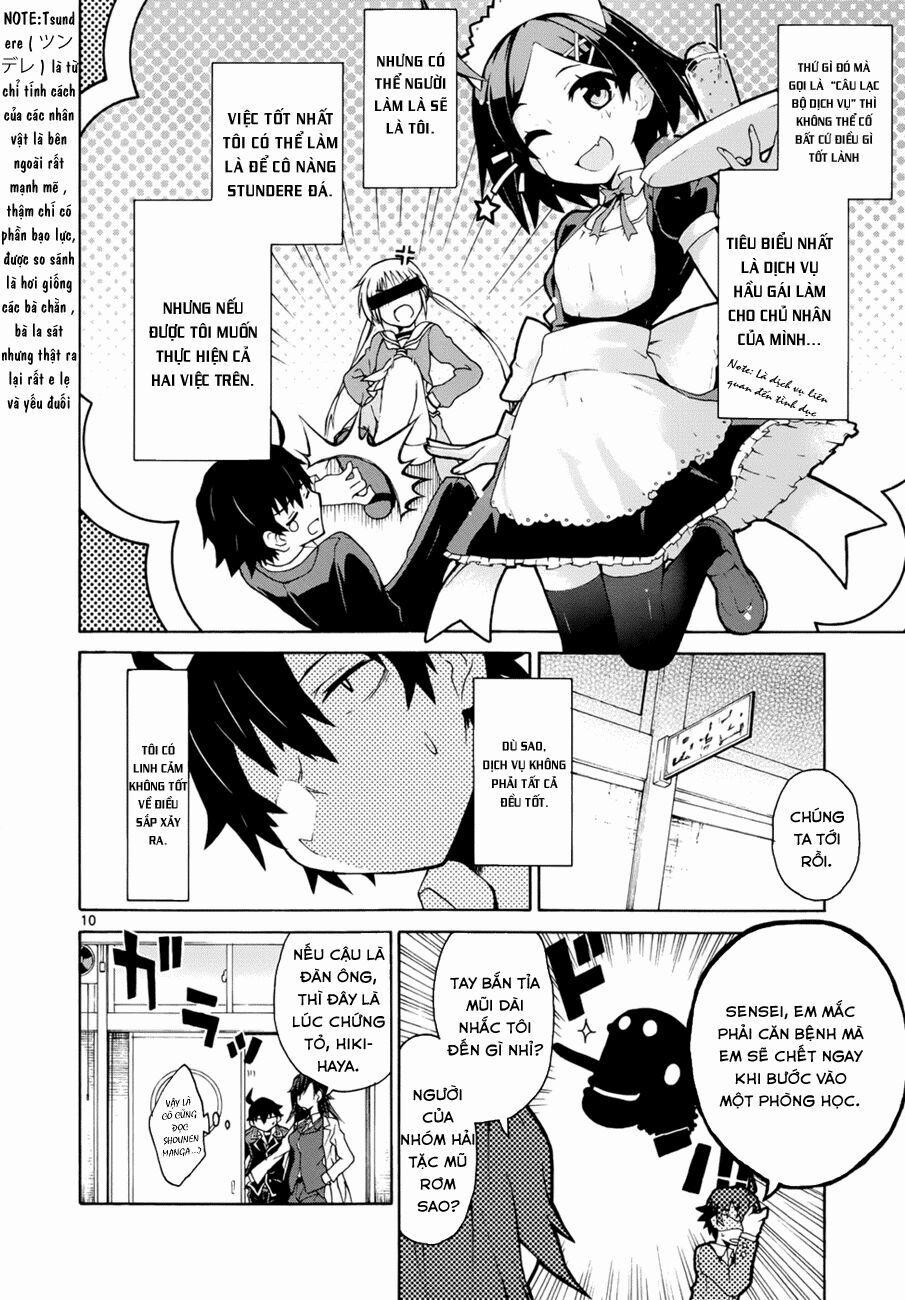 Yahari Ore No Seishun Rabukome Wa Machigatte Iru 1 trang 10