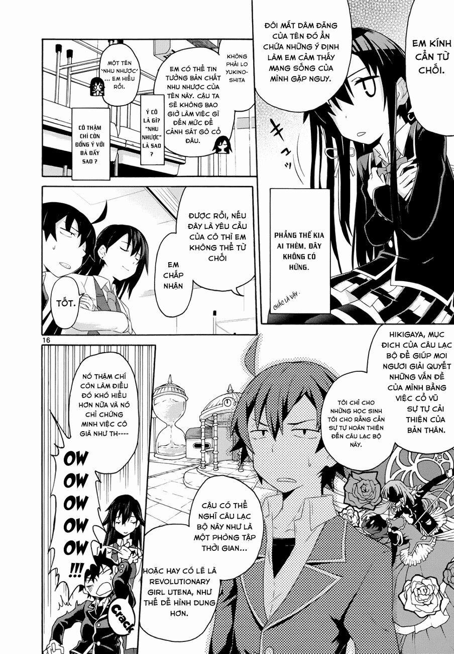 Yahari Ore No Seishun Rabukome Wa Machigatte Iru 1 trang 15