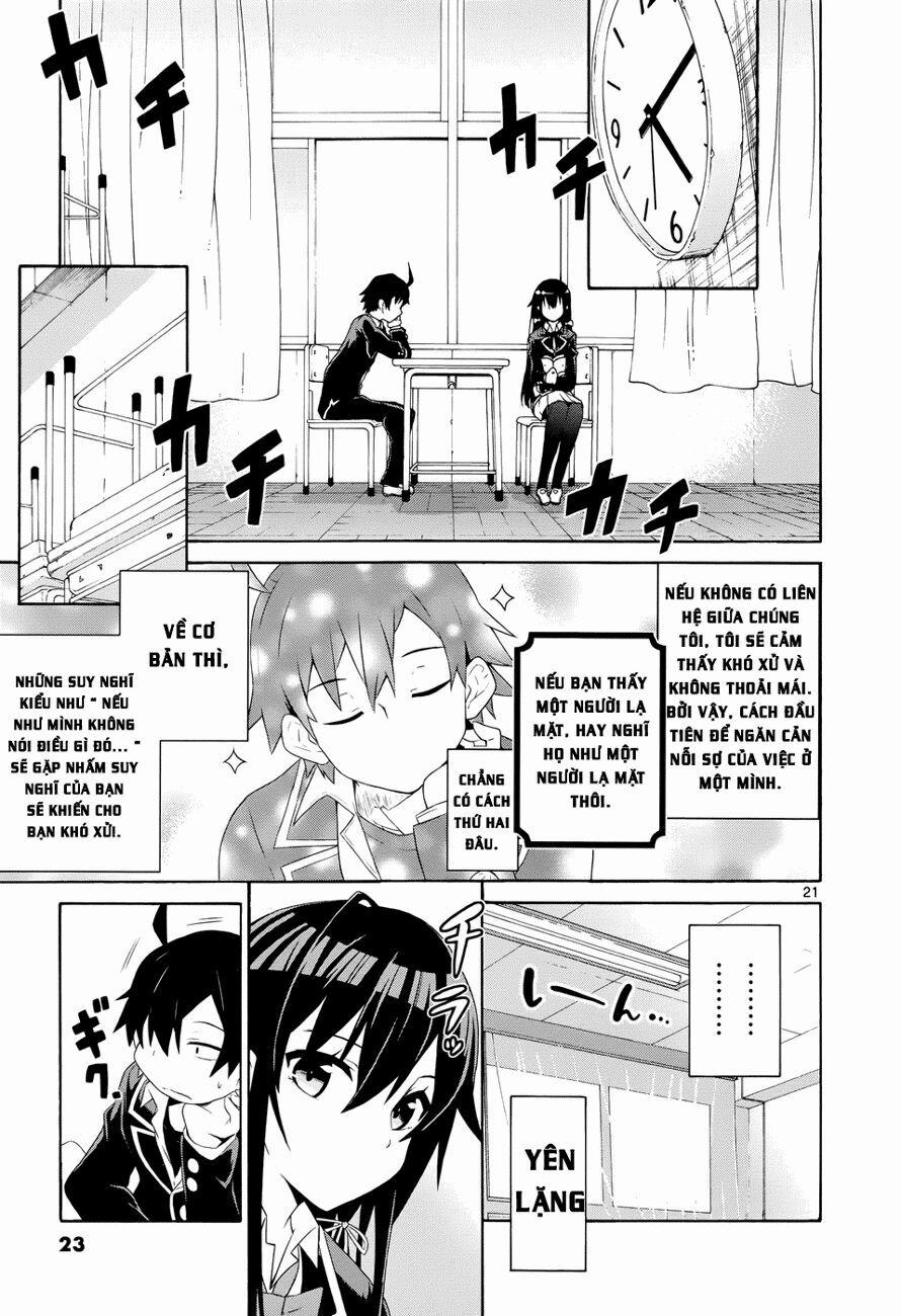 Yahari Ore No Seishun Rabukome Wa Machigatte Iru 1 trang 20