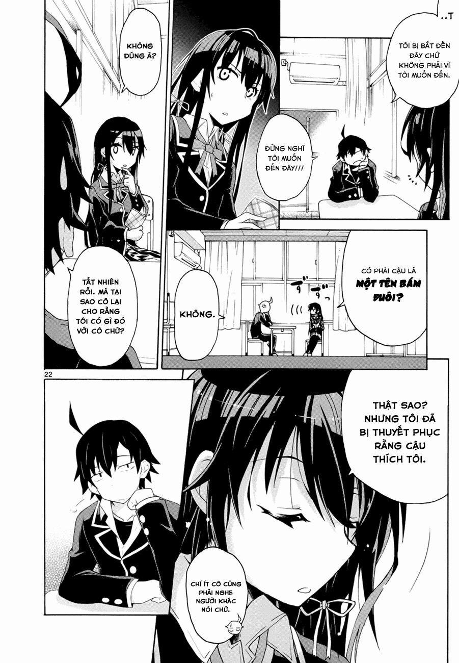 Yahari Ore No Seishun Rabukome Wa Machigatte Iru 1 trang 21
