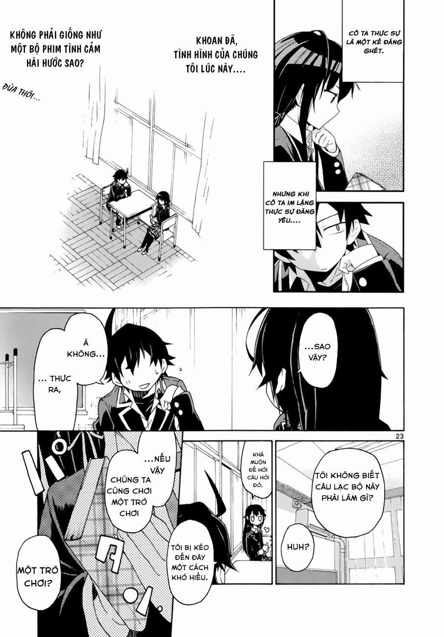 Yahari Ore No Seishun Rabukome Wa Machigatte Iru 1 trang 22