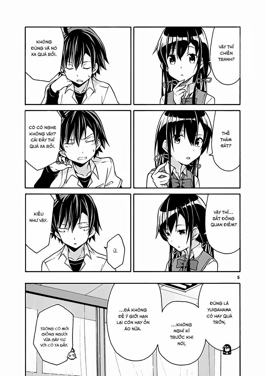 Yahari Ore No Seishun Rabukome Wa Machigatte Iru 14 trang 4