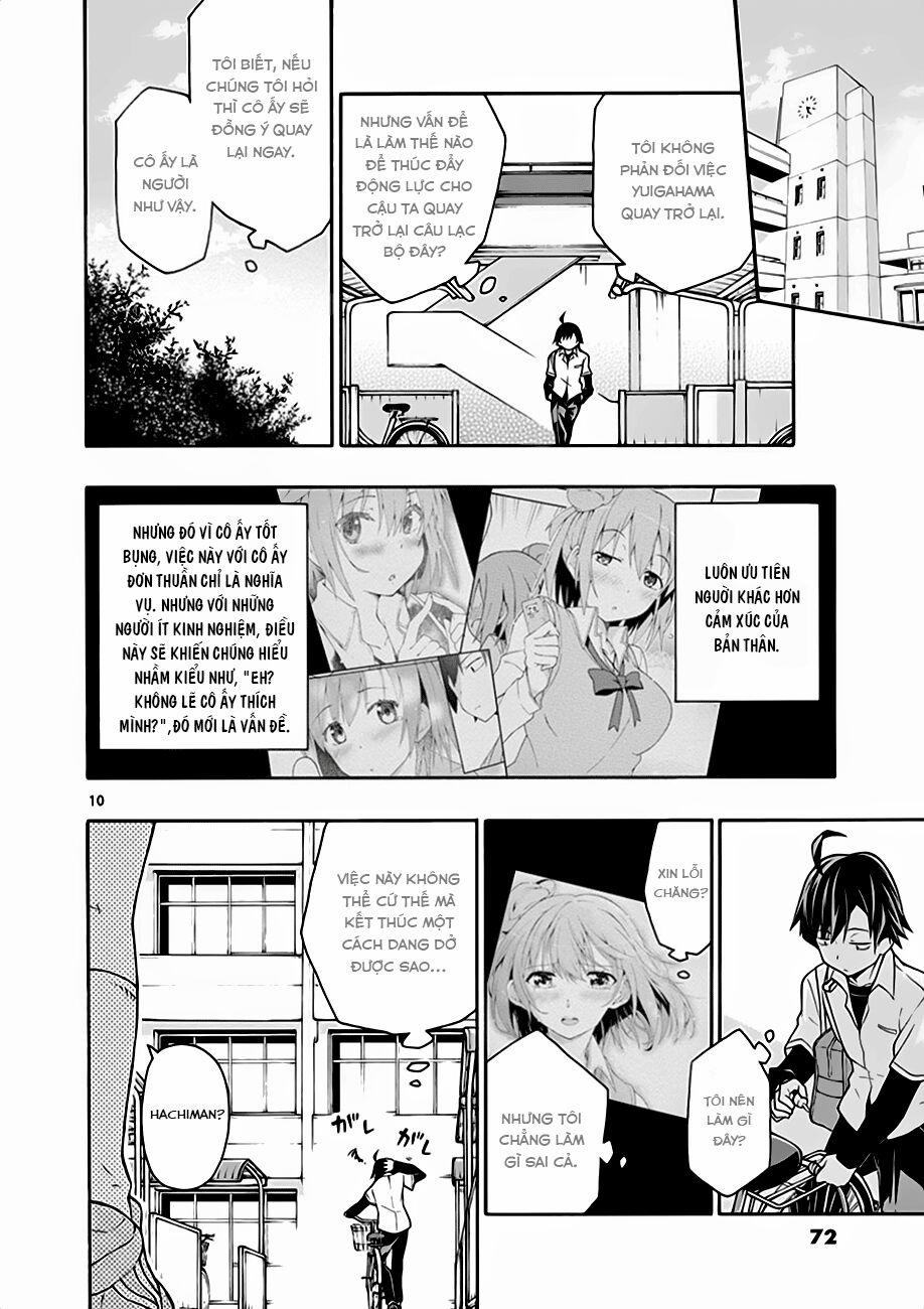 Yahari Ore No Seishun Rabukome Wa Machigatte Iru 14 trang 9
