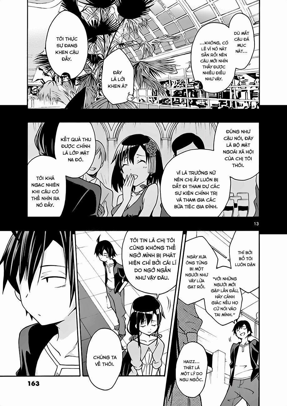 Yahari Ore No Seishun Rabukome Wa Machigatte Iru 17 trang 12