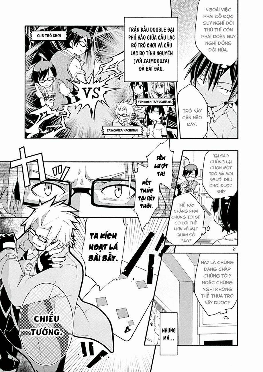 Yahari Ore No Seishun Rabukome Wa Machigatte Iru 18 trang 21