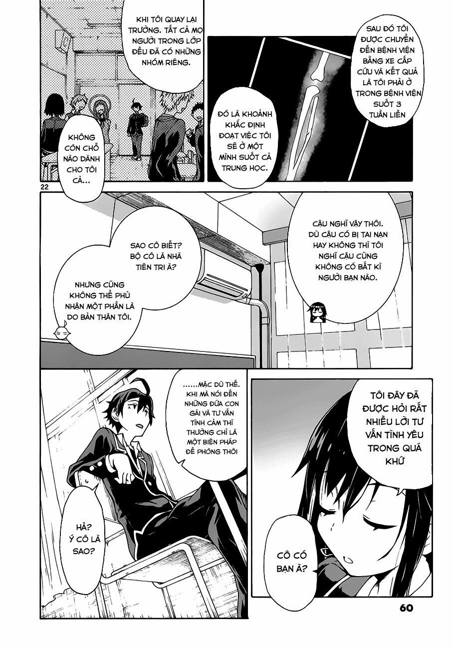 Yahari Ore No Seishun Rabukome Wa Machigatte Iru 2 trang 21