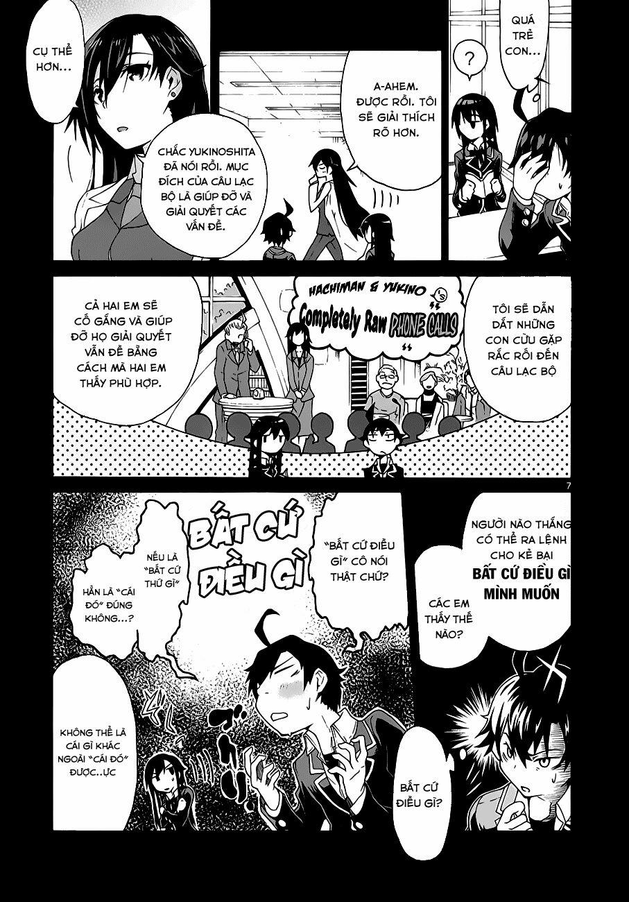 Yahari Ore No Seishun Rabukome Wa Machigatte Iru 2 trang 6