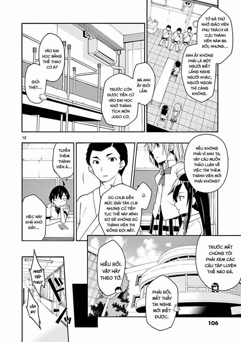 Yahari Ore No Seishun Rabukome Wa Machigatte Iru 21 trang 11