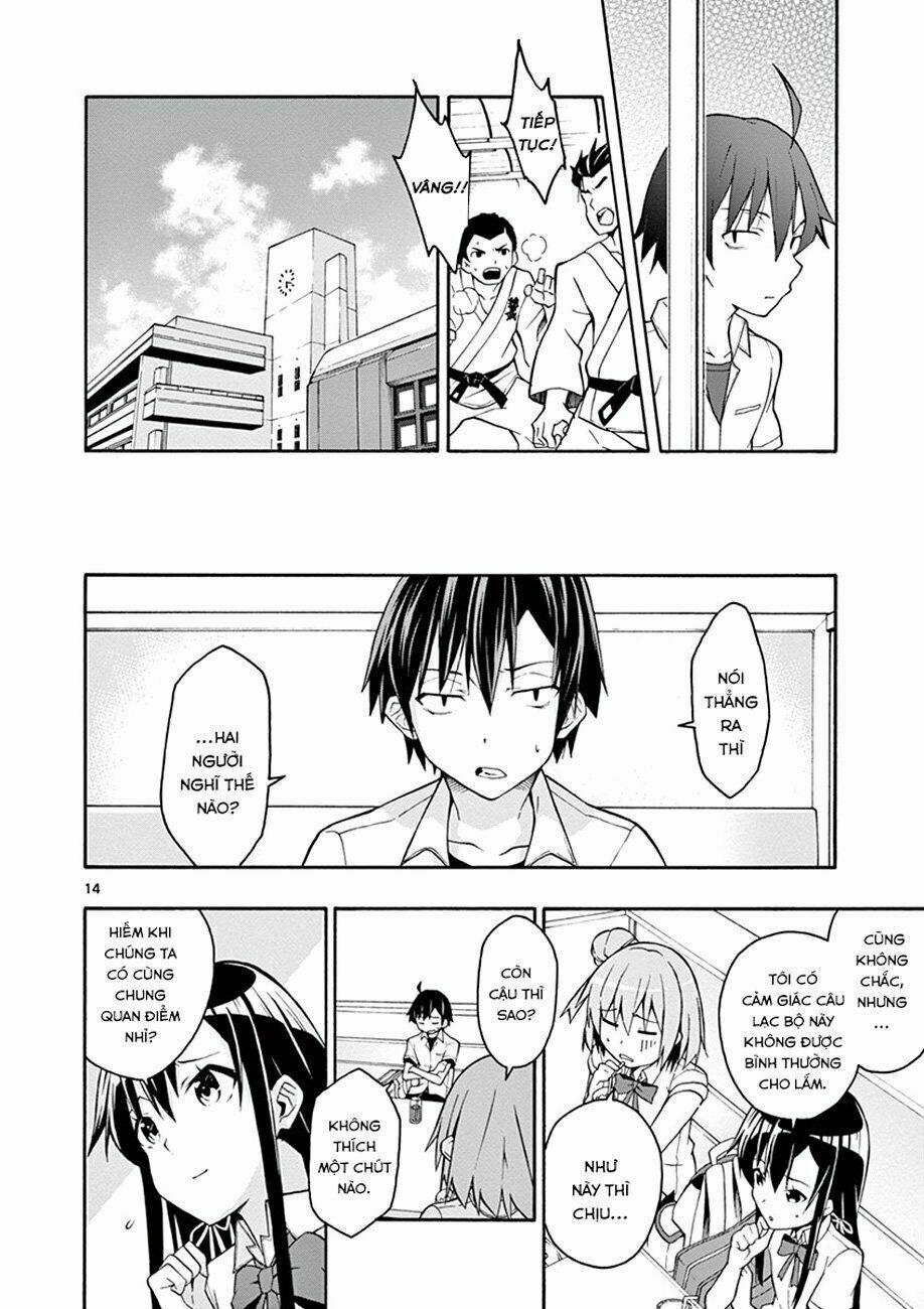 Yahari Ore No Seishun Rabukome Wa Machigatte Iru 21 trang 13