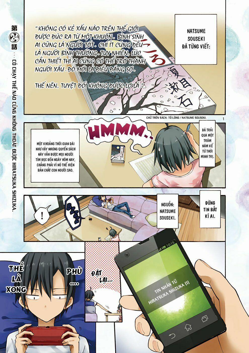 Yahari Ore No Seishun Rabukome Wa Machigatte Iru 24 trang 0