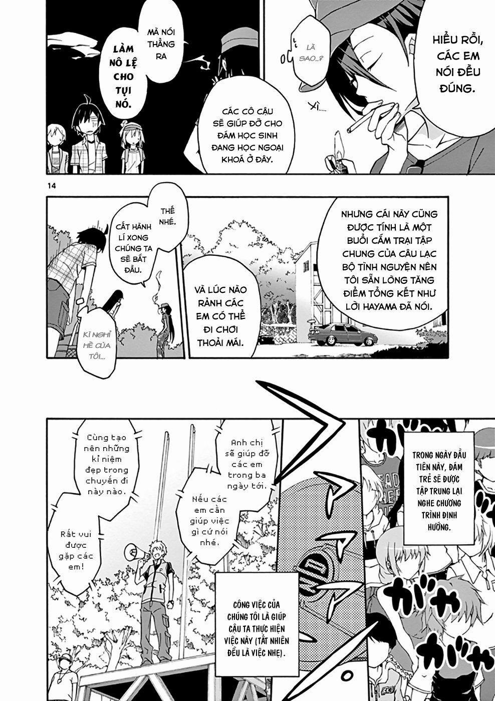 Yahari Ore No Seishun Rabukome Wa Machigatte Iru 24 trang 12