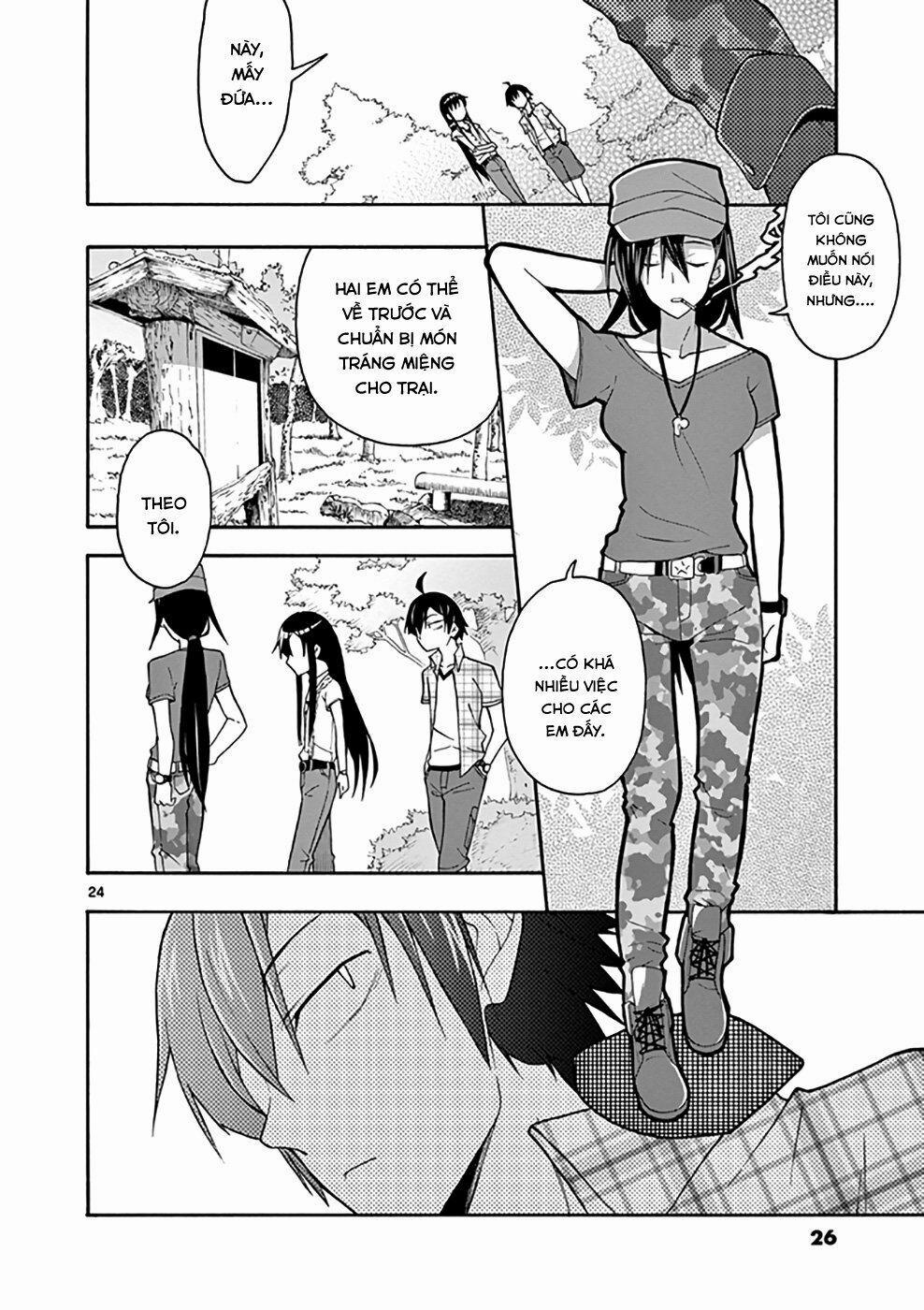 Yahari Ore No Seishun Rabukome Wa Machigatte Iru 24 trang 22