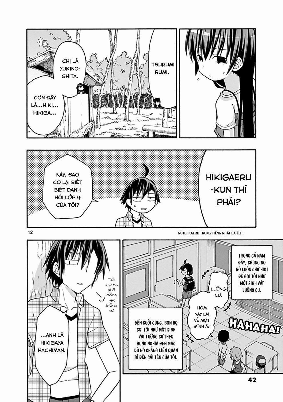 Yahari Ore No Seishun Rabukome Wa Machigatte Iru 25 trang 11