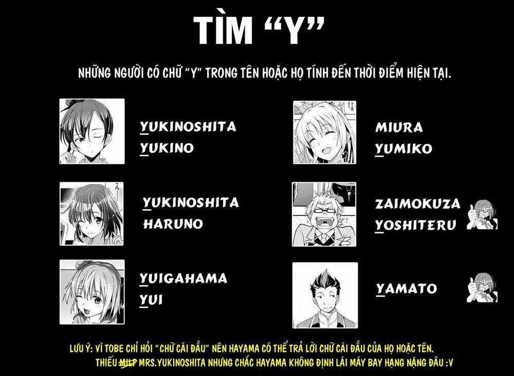 Yahari Ore No Seishun Rabukome Wa Machigatte Iru 26 trang 30