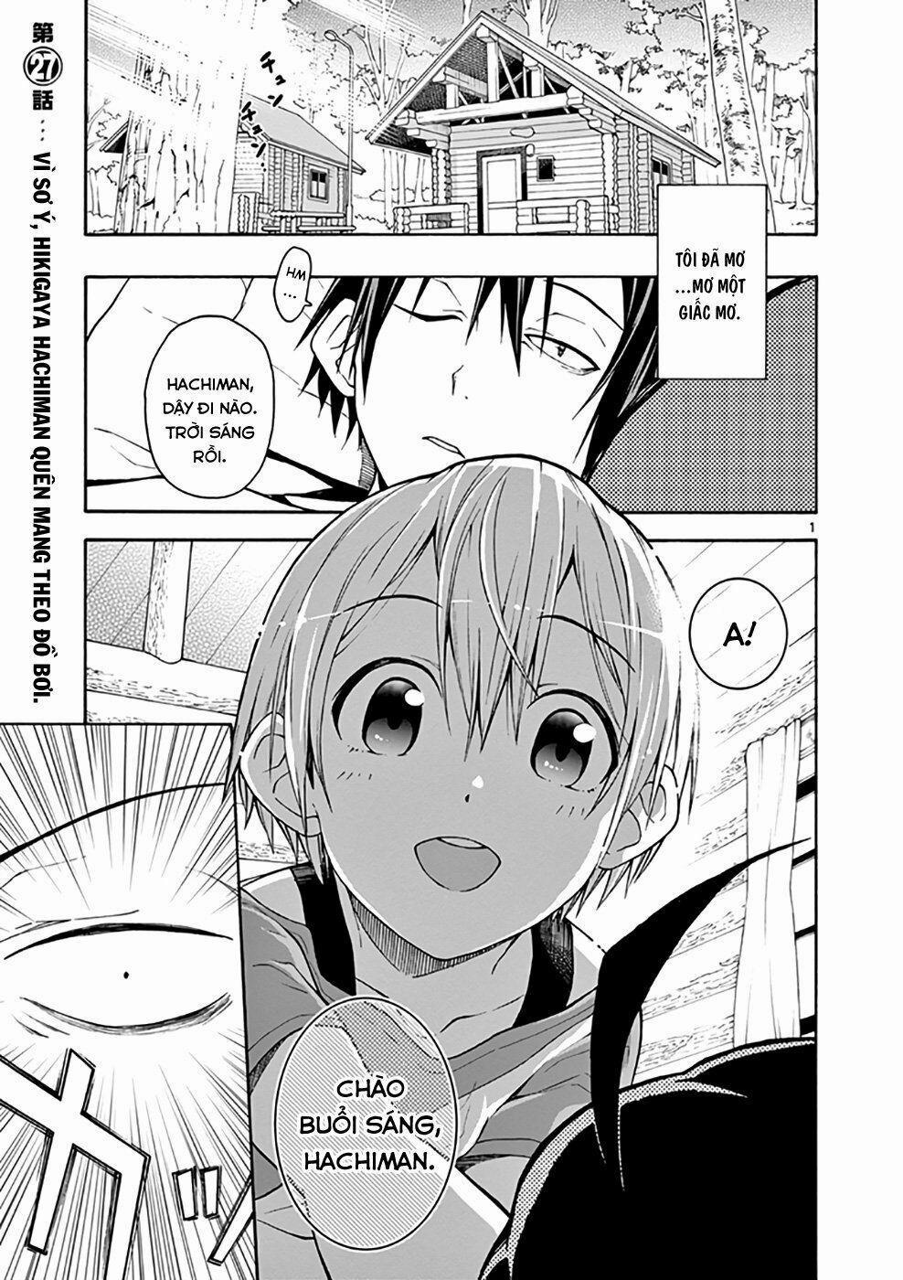 Yahari Ore No Seishun Rabukome Wa Machigatte Iru 27 trang 0
