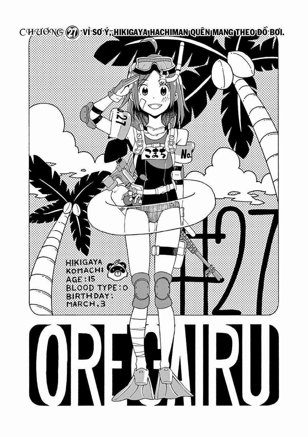 Yahari Ore No Seishun Rabukome Wa Machigatte Iru 27 trang 2