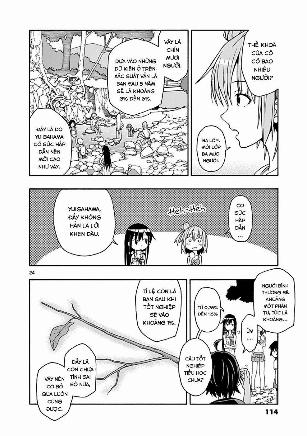 Yahari Ore No Seishun Rabukome Wa Machigatte Iru 27 trang 22