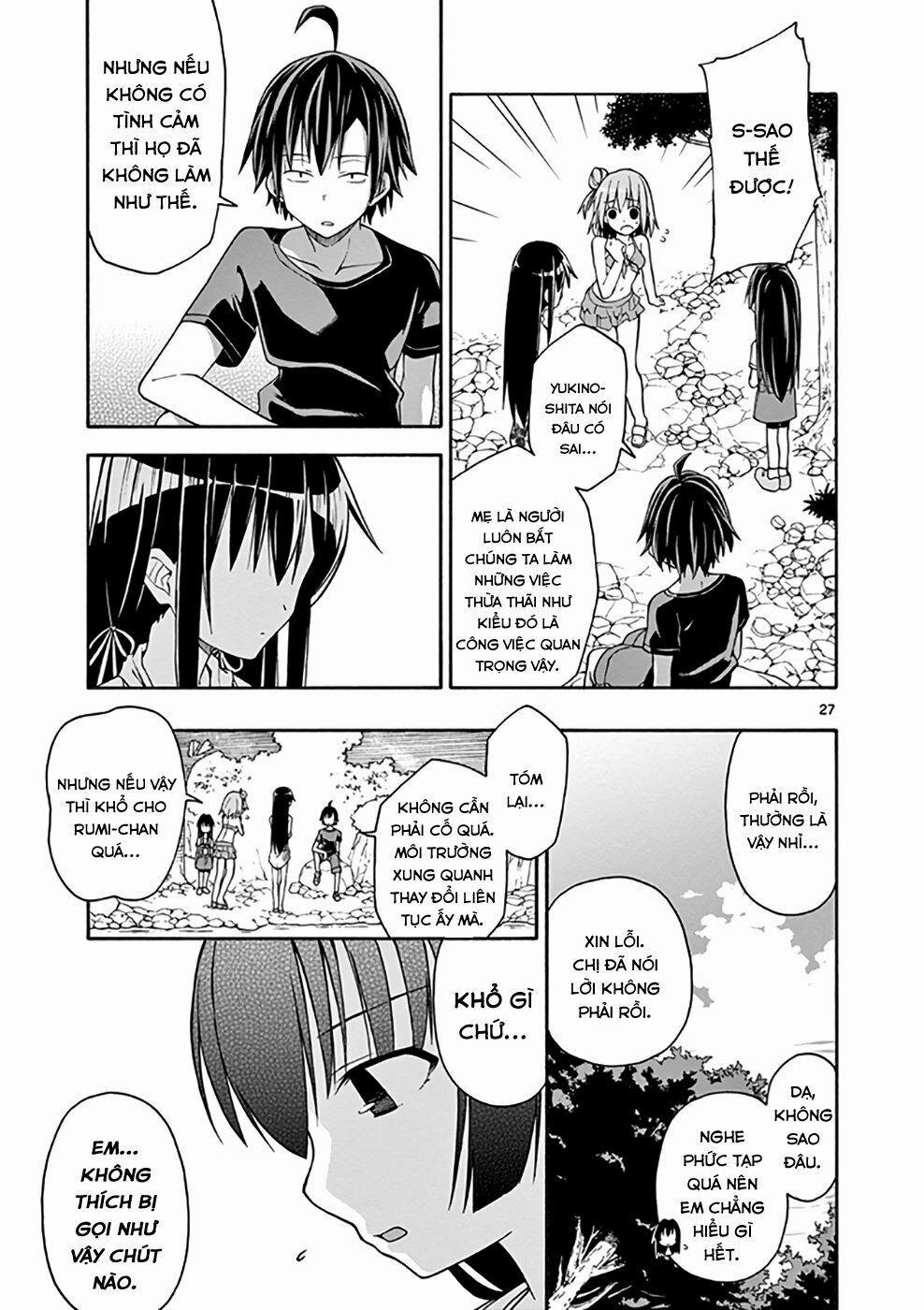 Yahari Ore No Seishun Rabukome Wa Machigatte Iru 27 trang 25
