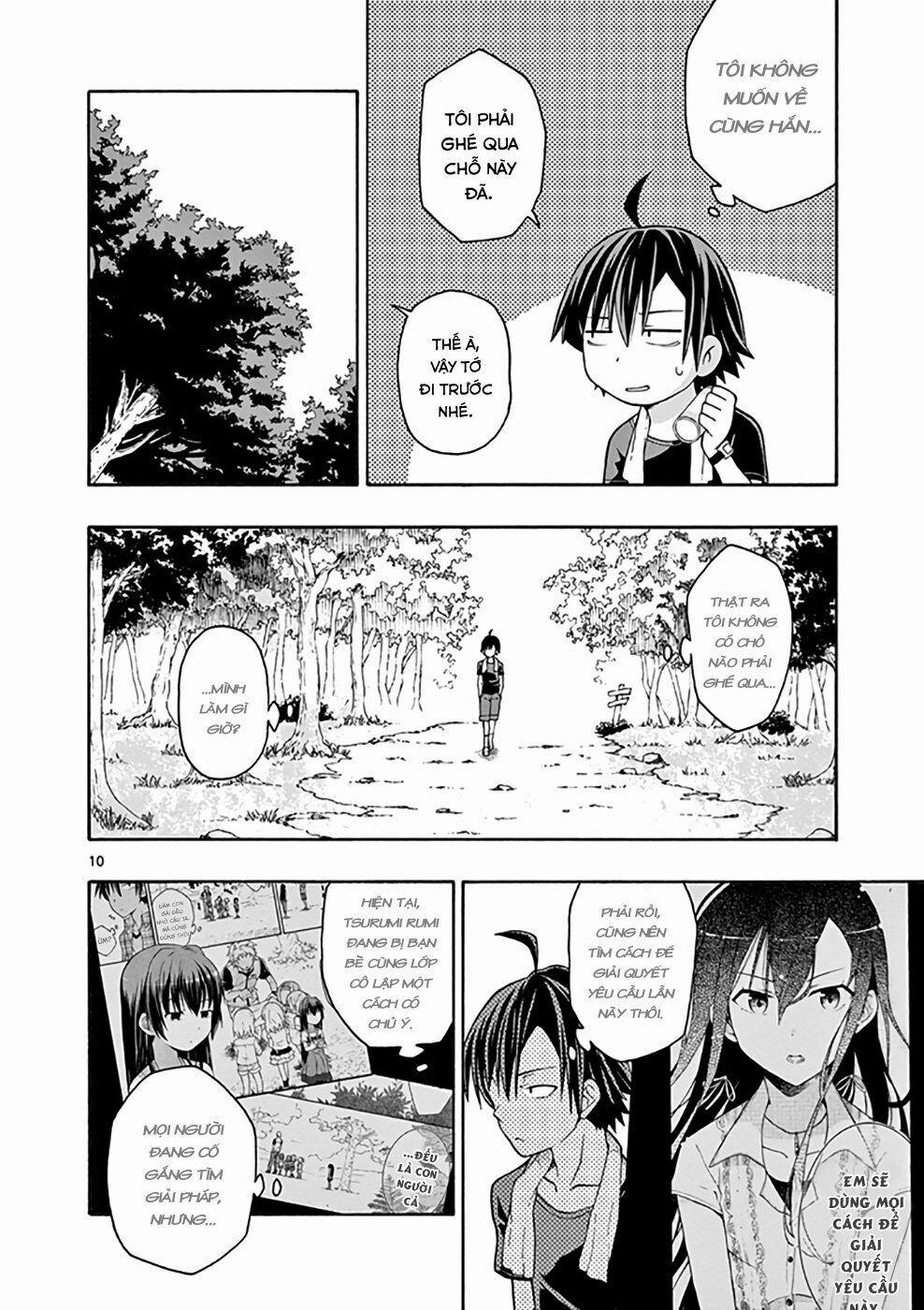 Yahari Ore No Seishun Rabukome Wa Machigatte Iru 27 trang 8