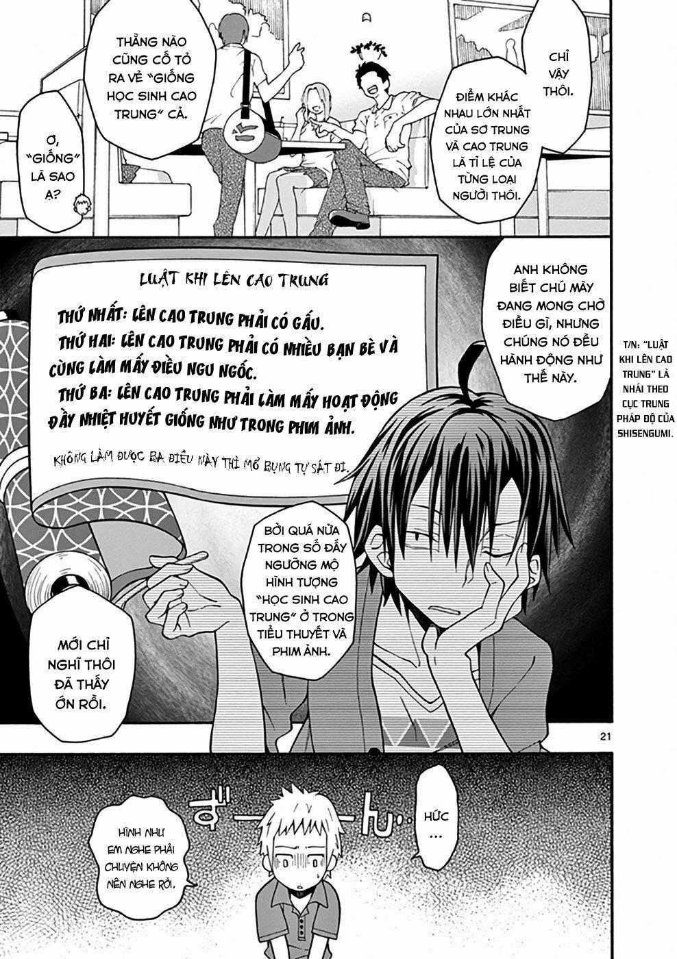 Yahari Ore No Seishun Rabukome Wa Machigatte Iru 30 trang 18