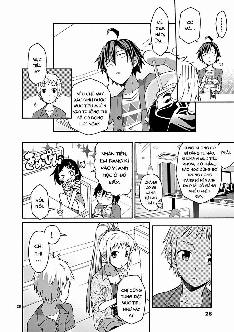 Yahari Ore No Seishun Rabukome Wa Machigatte Iru 30 trang 23