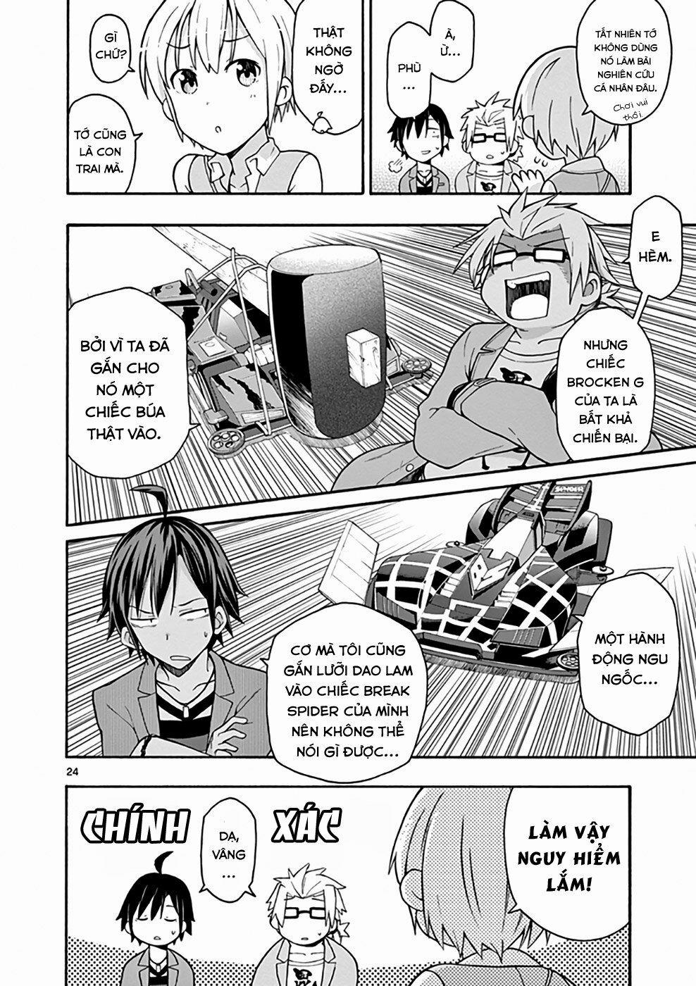 Yahari Ore No Seishun Rabukome Wa Machigatte Iru 31 trang 24