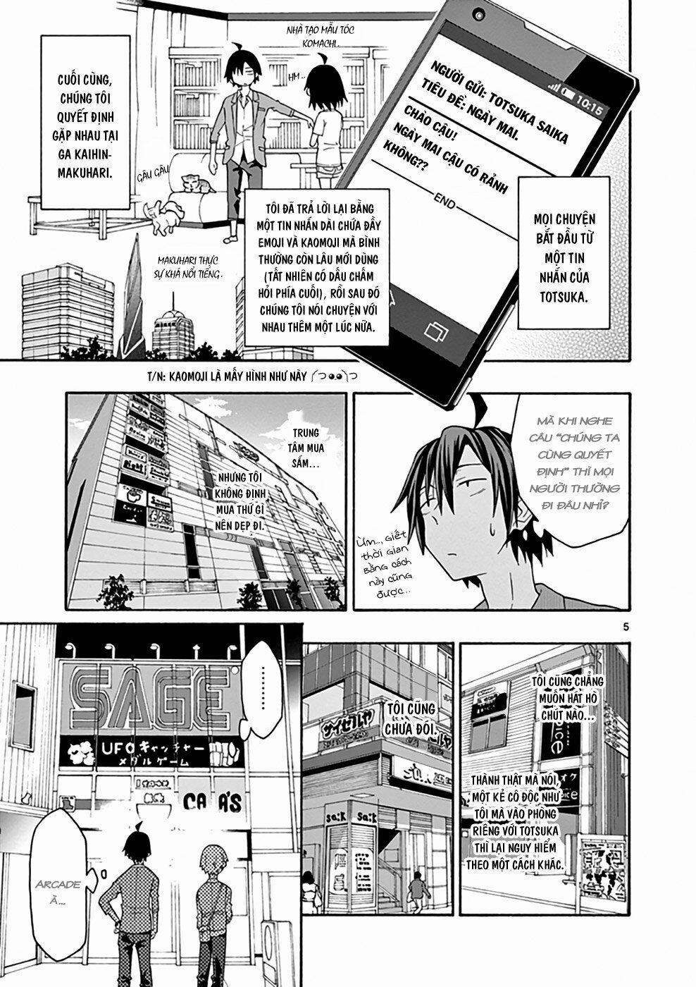 Yahari Ore No Seishun Rabukome Wa Machigatte Iru 31 trang 4