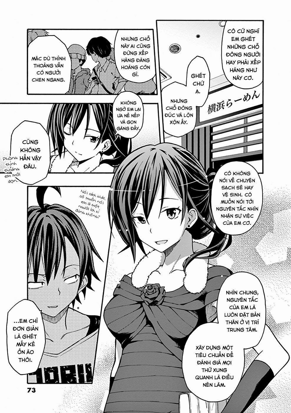 Yahari Ore No Seishun Rabukome Wa Machigatte Iru 32 trang 10