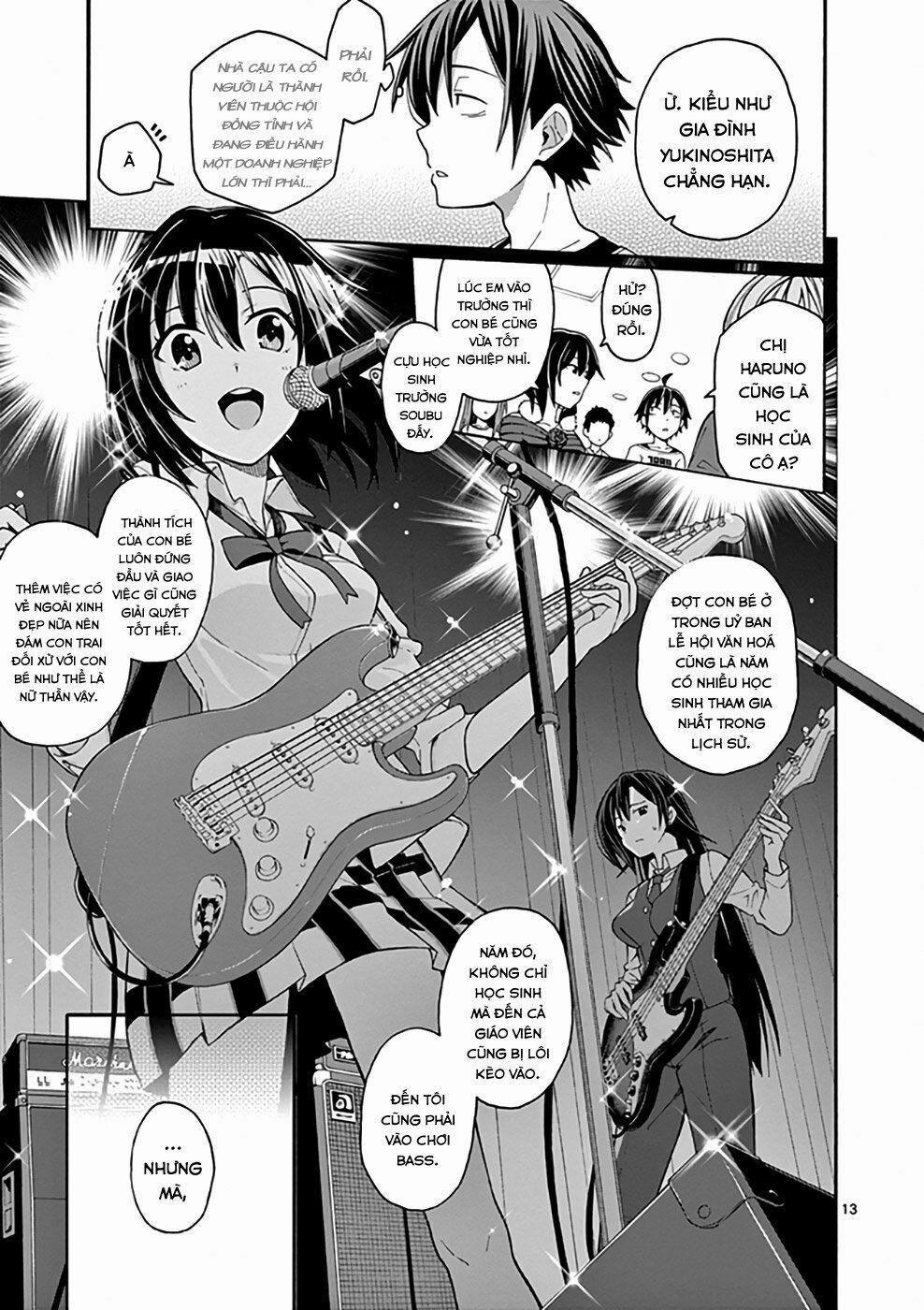 Yahari Ore No Seishun Rabukome Wa Machigatte Iru 32 trang 12