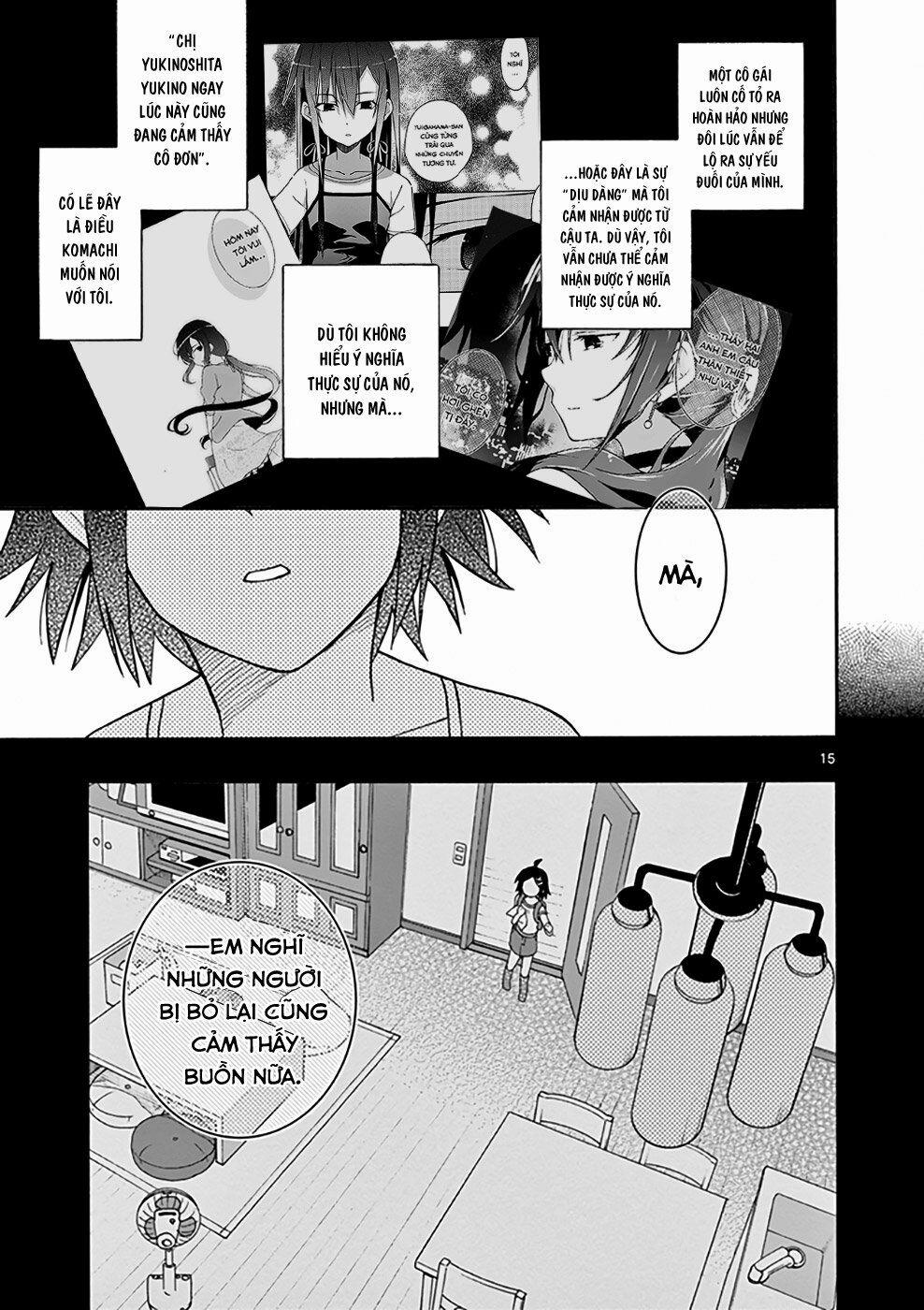 Yahari Ore No Seishun Rabukome Wa Machigatte Iru 33 trang 13