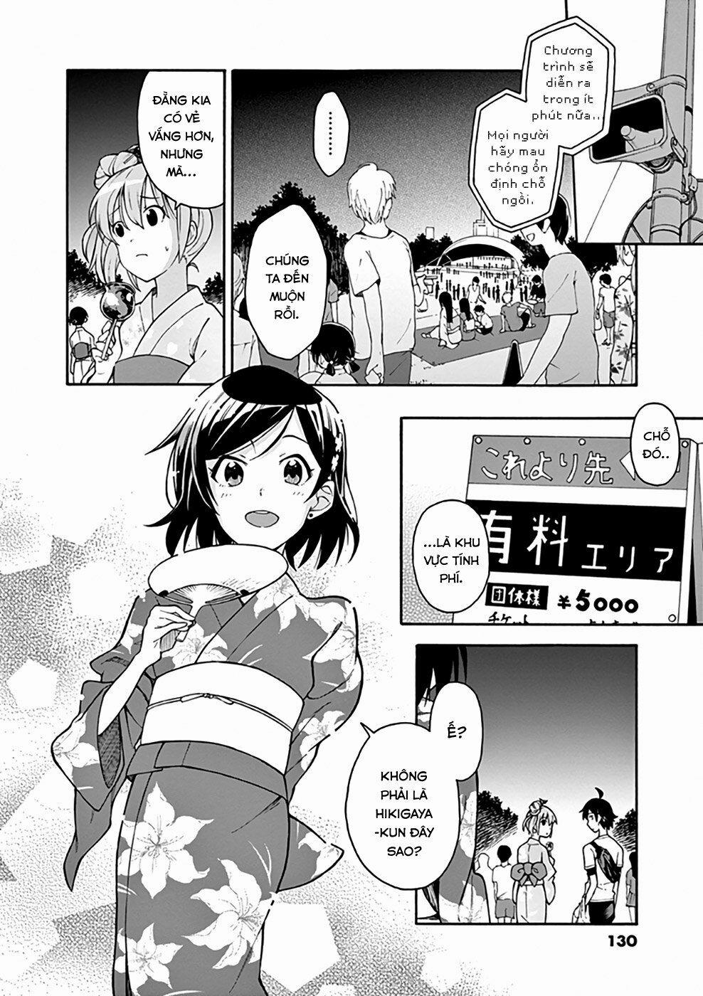 Yahari Ore No Seishun Rabukome Wa Machigatte Iru 34 trang 11