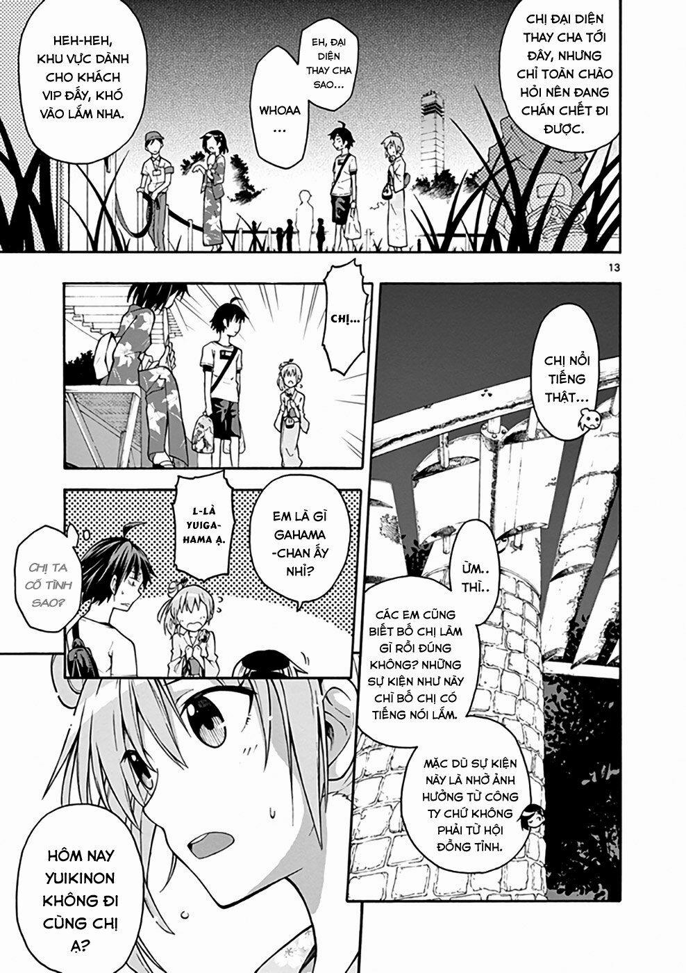 Yahari Ore No Seishun Rabukome Wa Machigatte Iru 34 trang 12