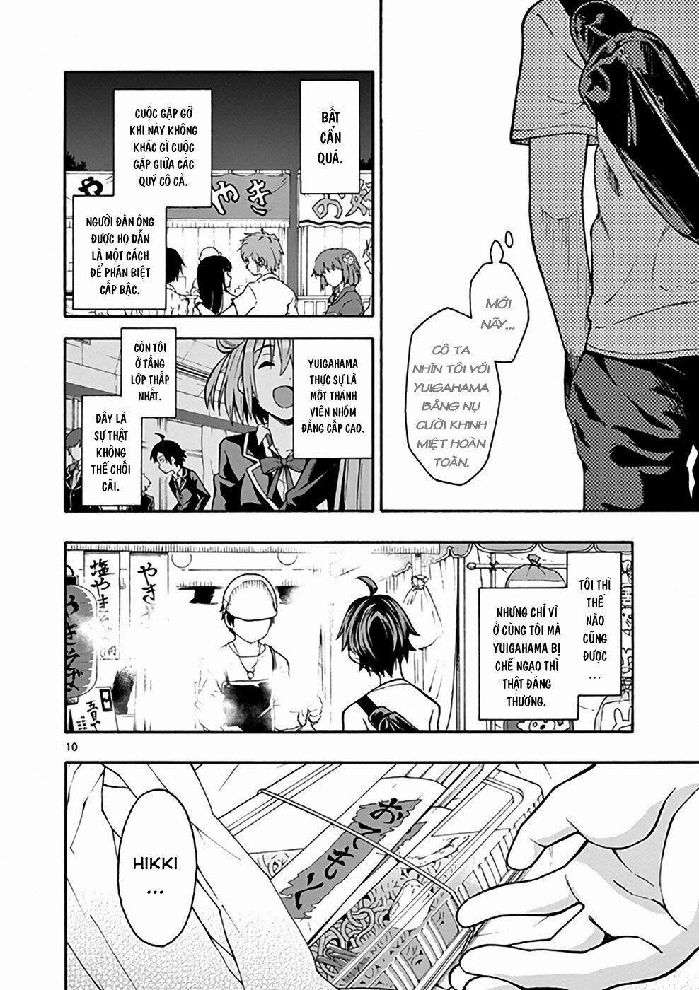 Yahari Ore No Seishun Rabukome Wa Machigatte Iru 34 trang 9