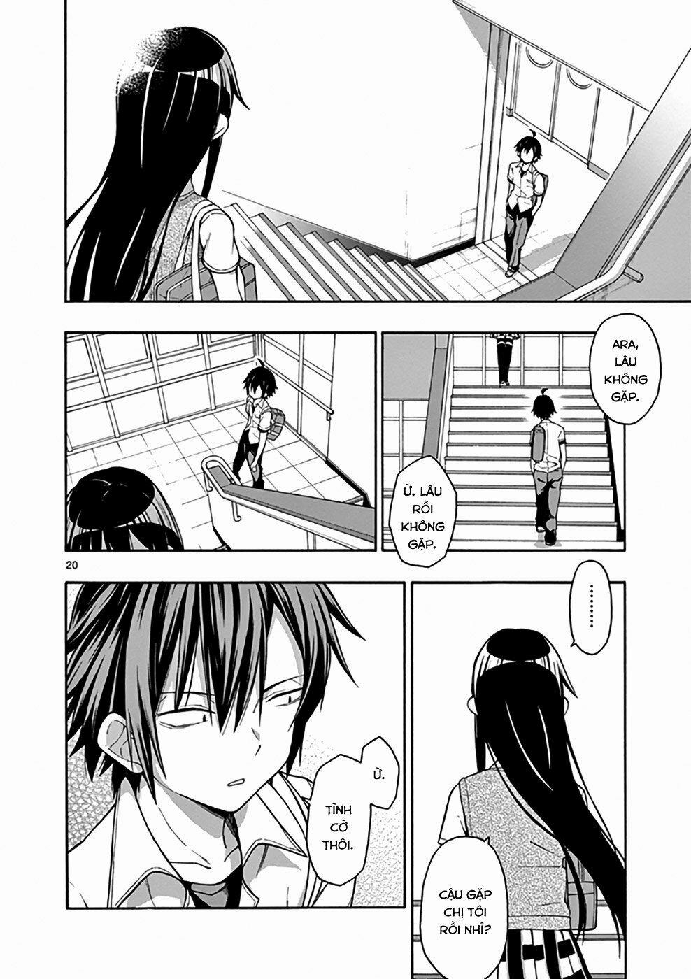 Yahari Ore No Seishun Rabukome Wa Machigatte Iru 35 trang 18