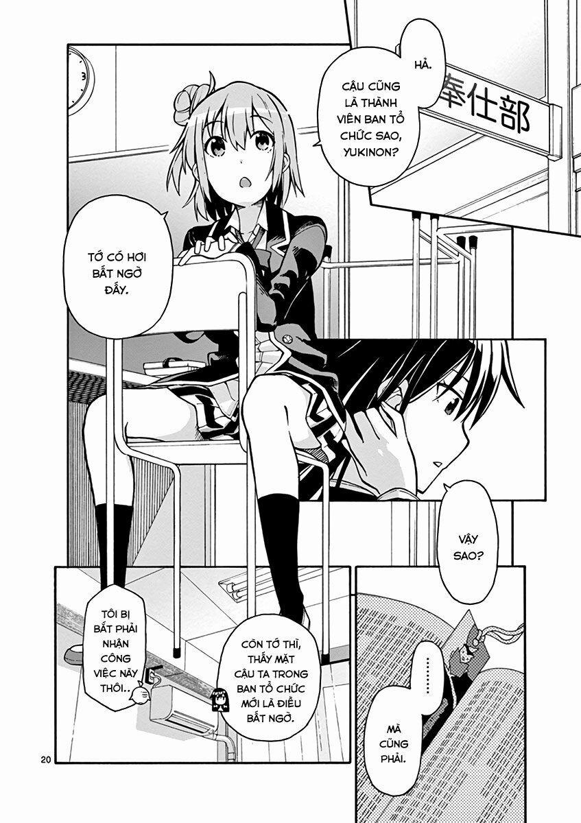 Yahari Ore No Seishun Rabukome Wa Machigatte Iru 36 trang 18