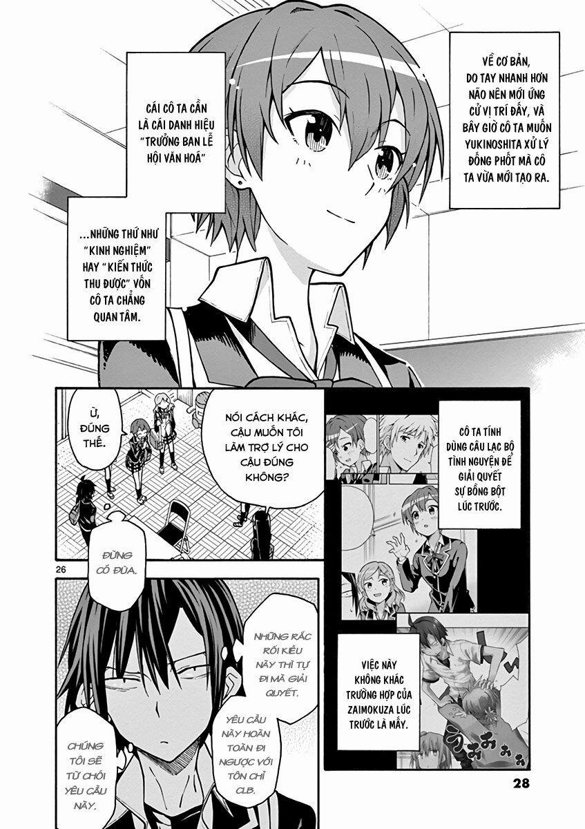 Yahari Ore No Seishun Rabukome Wa Machigatte Iru 36 trang 24