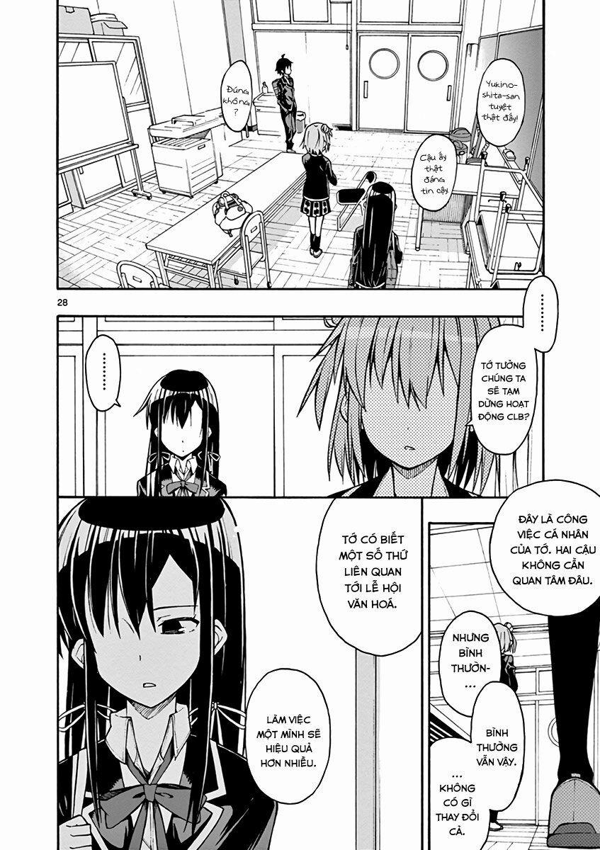 Yahari Ore No Seishun Rabukome Wa Machigatte Iru 36 trang 26