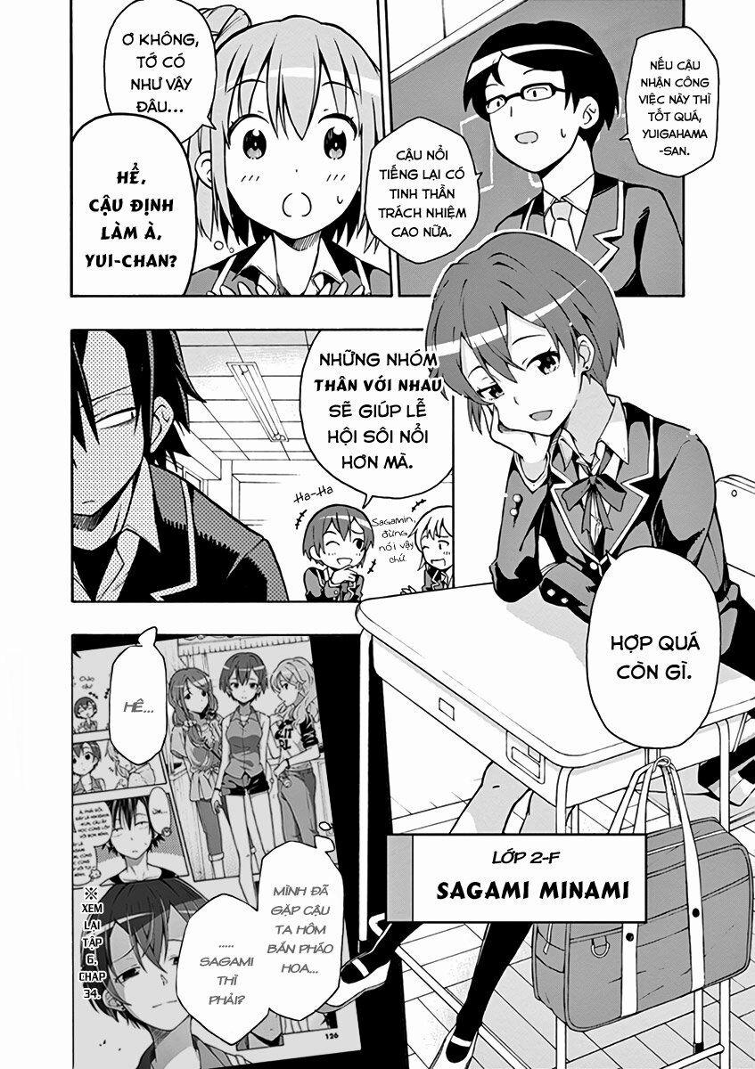Yahari Ore No Seishun Rabukome Wa Machigatte Iru 36 trang 6