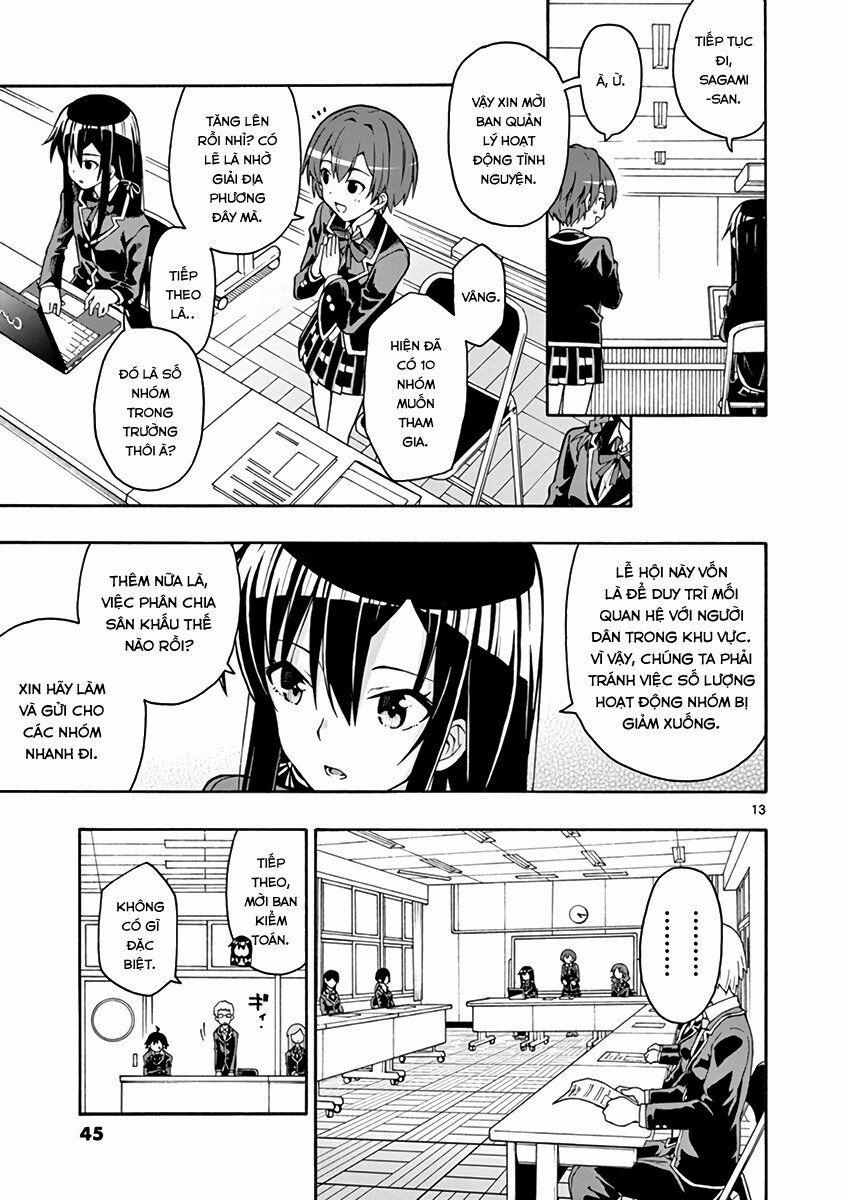 Yahari Ore No Seishun Rabukome Wa Machigatte Iru 37 trang 13