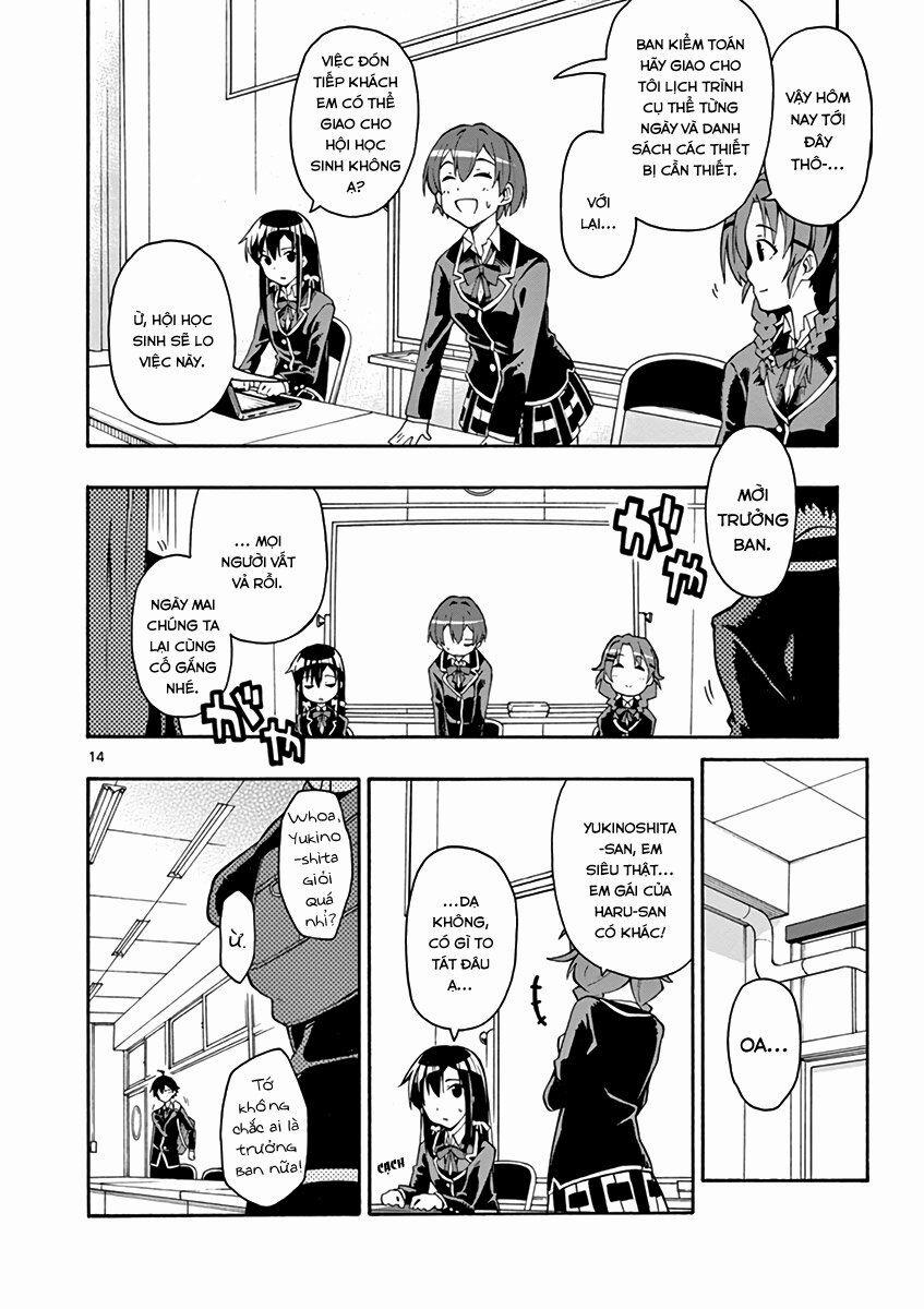 Yahari Ore No Seishun Rabukome Wa Machigatte Iru 37 trang 14