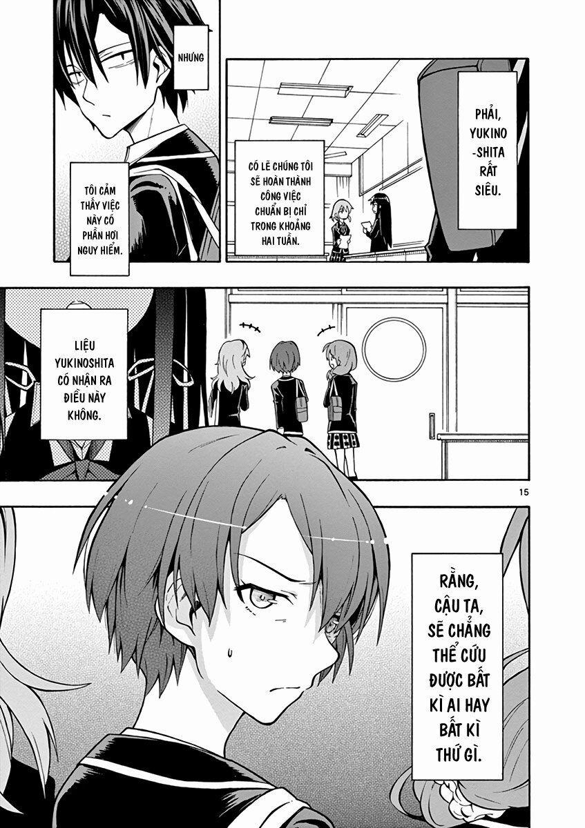 Yahari Ore No Seishun Rabukome Wa Machigatte Iru 37 trang 15