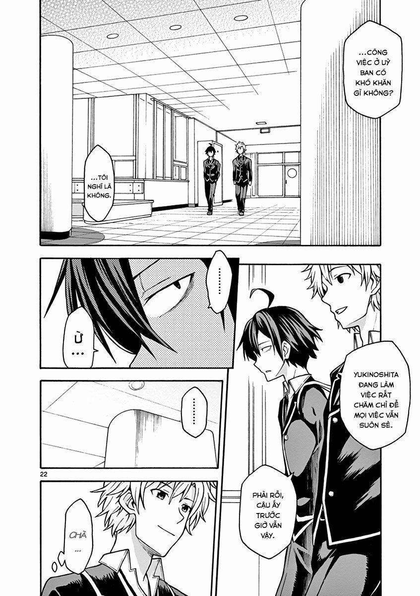 Yahari Ore No Seishun Rabukome Wa Machigatte Iru 37 trang 21