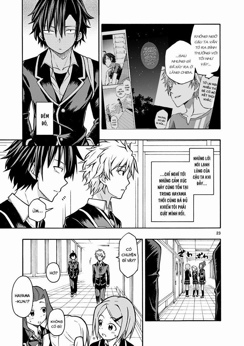 Yahari Ore No Seishun Rabukome Wa Machigatte Iru 37 trang 22