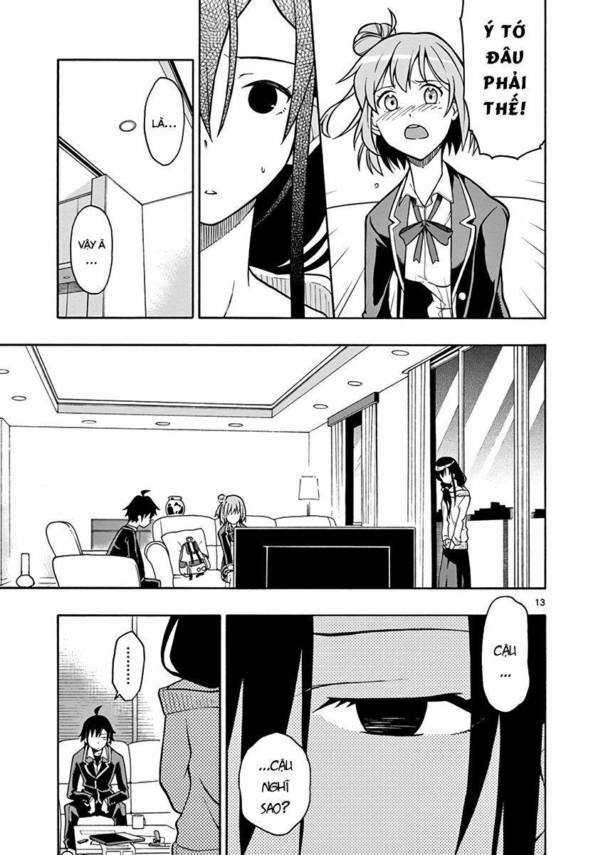 Yahari Ore No Seishun Rabukome Wa Machigatte Iru 39 trang 12